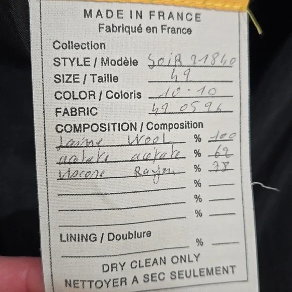 INES DE LA FRESSANGE Women's Blazer!! - Picture 8 of 8